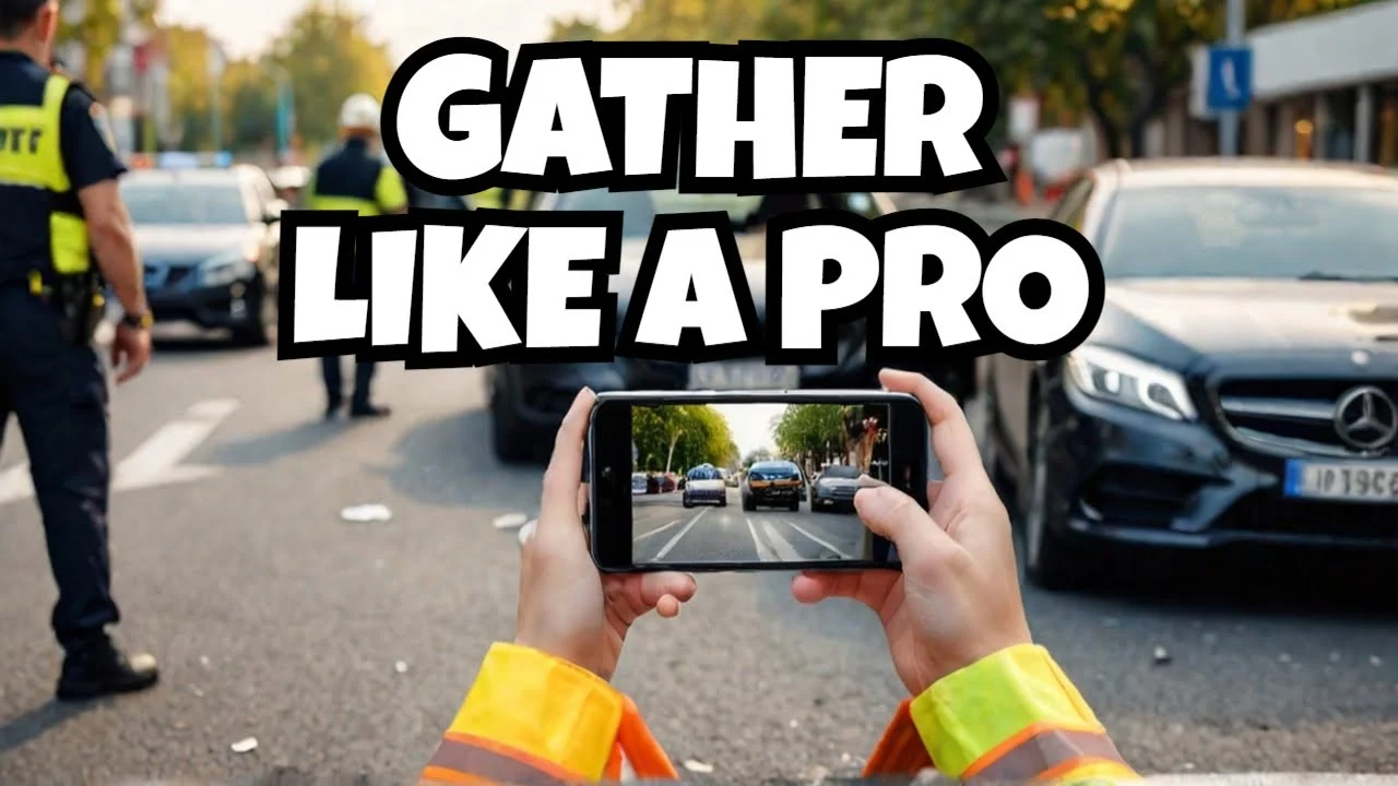 How to gather evidence after a car accident