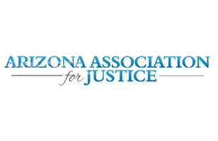 Arizona Association for Justice Logo for - Phoenix personal injury lawyers at Impact Legal Car Accident Attorneys in 16202 N Cave Creek Rd Suite D, Phoenix, AZ 85032, United States